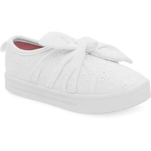 Oshkosh B'Gosh White Washable Hilda Sneaker Size 9